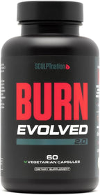 Sculpt Nation by V Shred Burn Thermogenic Fat Burner for Men & Women - Daytime Fat Burner Metabolism Booster - Premium Capsimax Cayenne Pepper, Chromax, Patented Ingredients - 60 Natural Veggie Pills