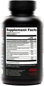 Sculpt Nation by V Shred Burn Thermogenic Fat Burner for Men & Women - Daytime Fat Burner Metabolism Booster - Premium Capsimax Cayenne Pepper, Chromax, Patented Ingredients - 60 Natural Veggie Pills