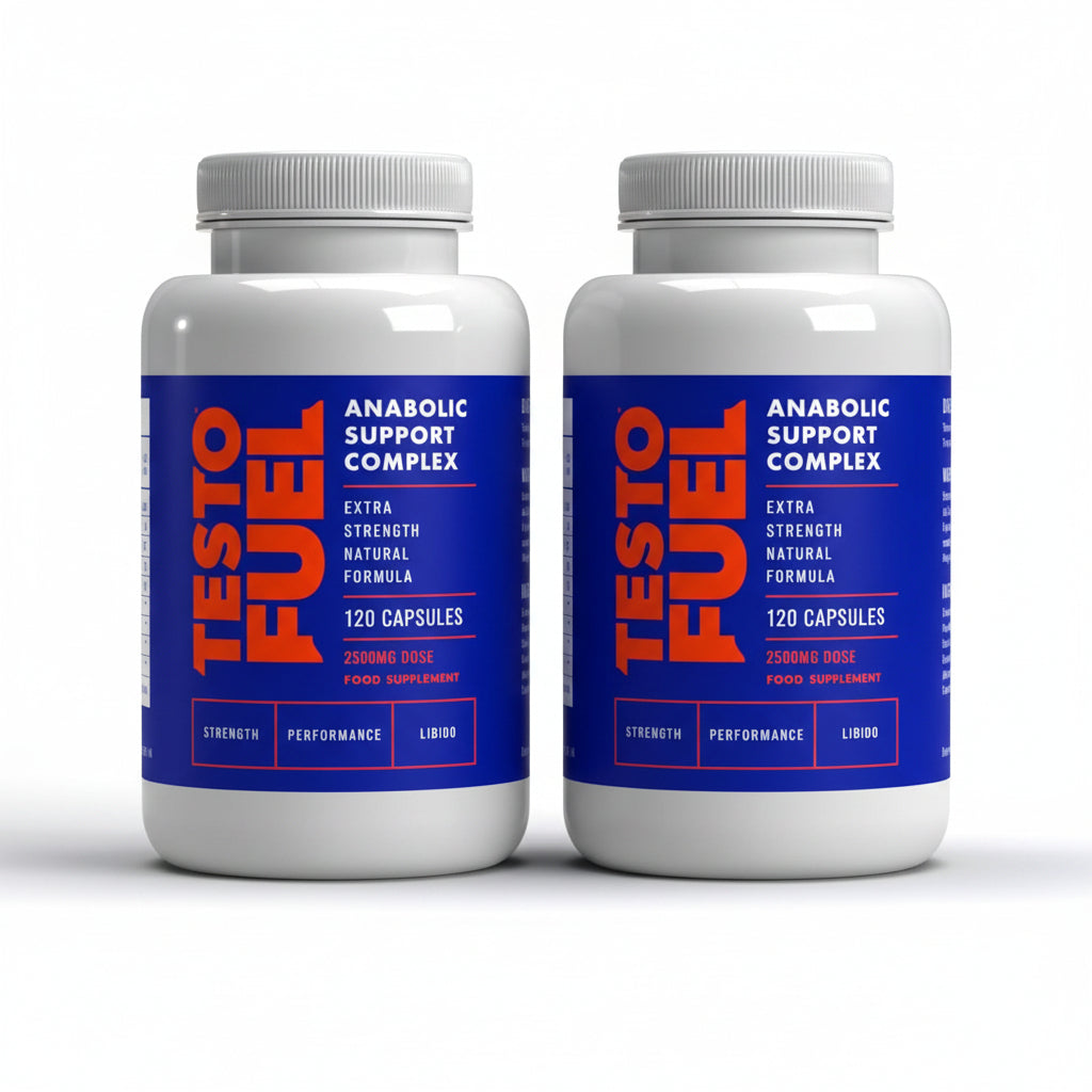 TestoFuel T-Booster Test Booster for Men 100% Natural 120 Capsules