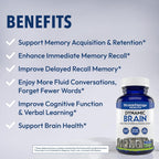 Stonehenge Health Dynamic Brain | Bacopa Supplement for Memory and Focus