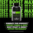Sculptnation TestBoost Max Muscle Building Supplement, 60 Capsules