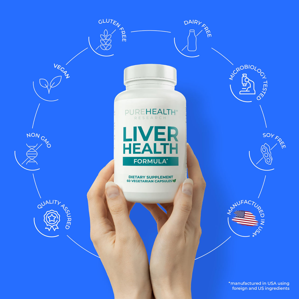 PUREHEALTH RESEARCH Liver Health – Liver Cleanse Detox & Repair