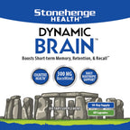 Stonehenge Health Dynamic Brain | Bacopa Supplement for Memory and Focus