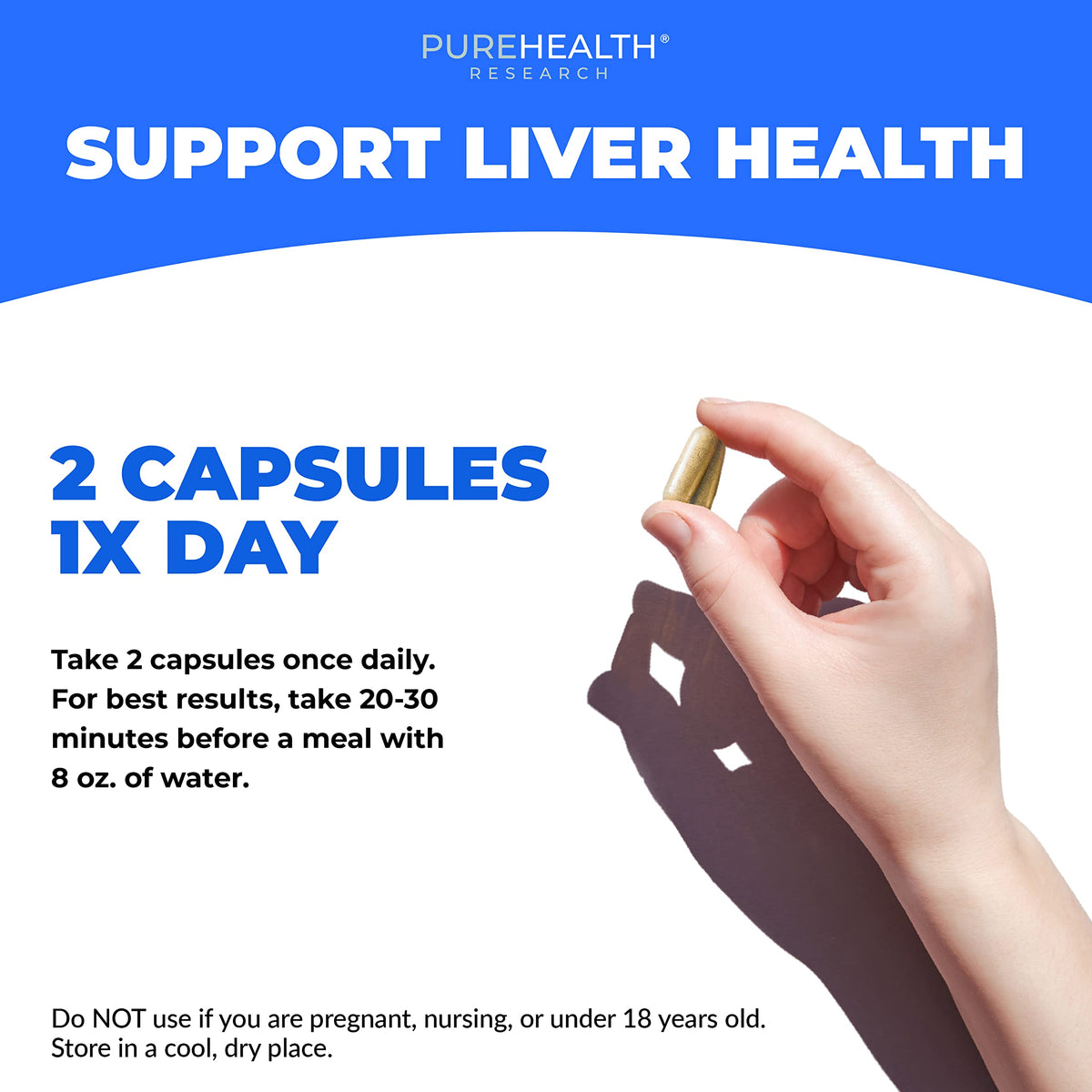 PUREHEALTH RESEARCH Liver Health – Liver Cleanse Detox & Repair