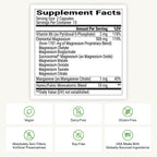 BIOptimizers Magnesium Breakthrough 60 Veg Capsules (7 Forms of Magnesium)