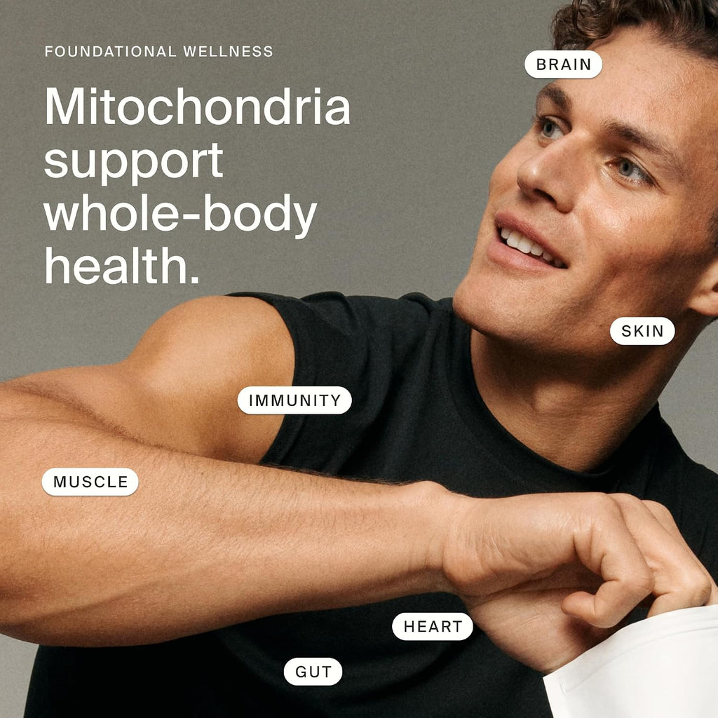 Timeline Mitopure Urolithin A 500mg Supplement, 60 Vegan Softgels