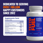 TestoFuel T-Booster Test Booster for Men 100% Natural 120 Capsules