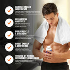 TestoFuel T-Booster Test Booster for Men 100% Natural 120 Capsules