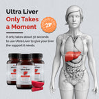 UpWellness Ultra Liver Support Supplement, 60 Capsules