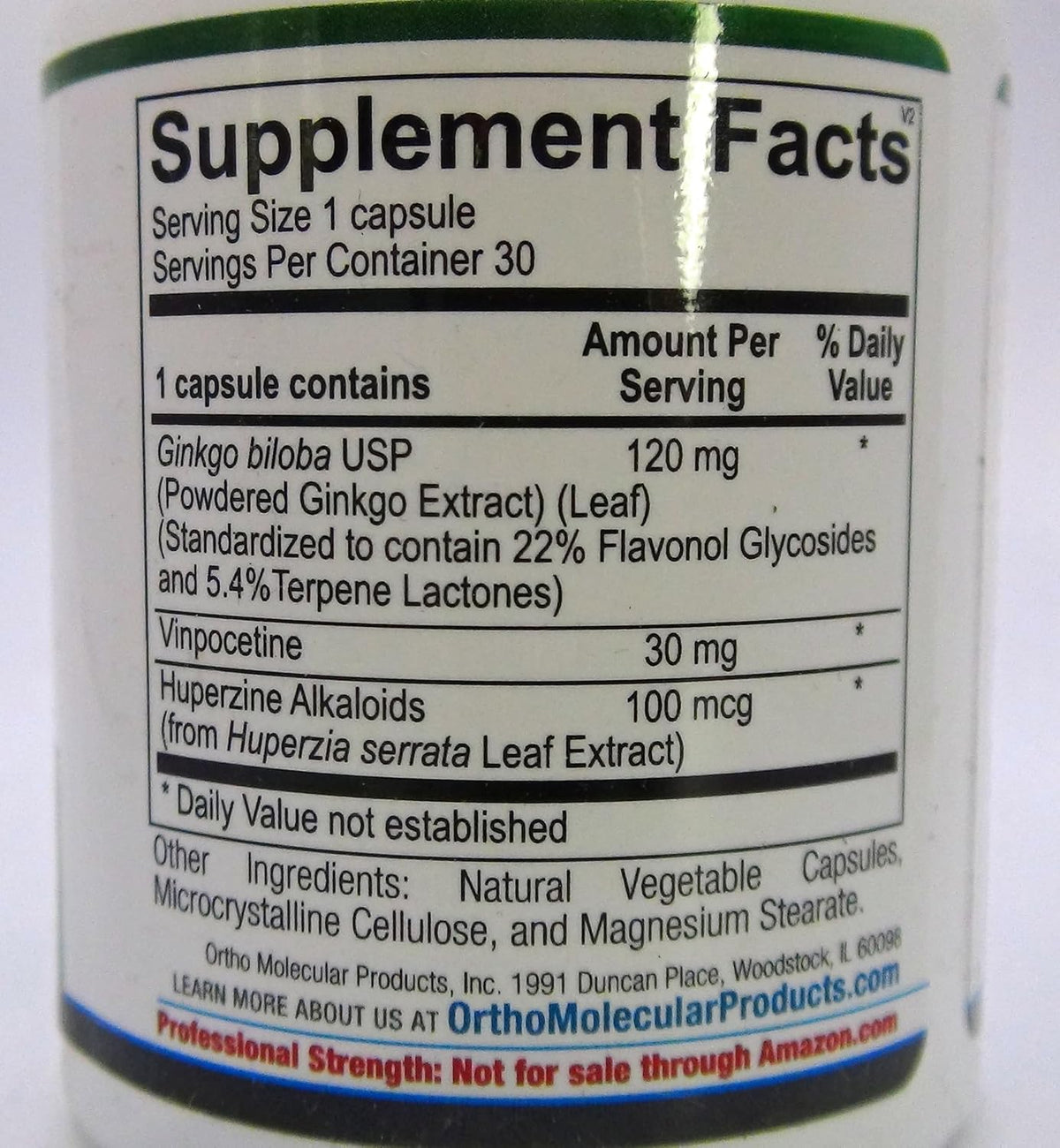 Ortho Molecular Products Membrin 30 