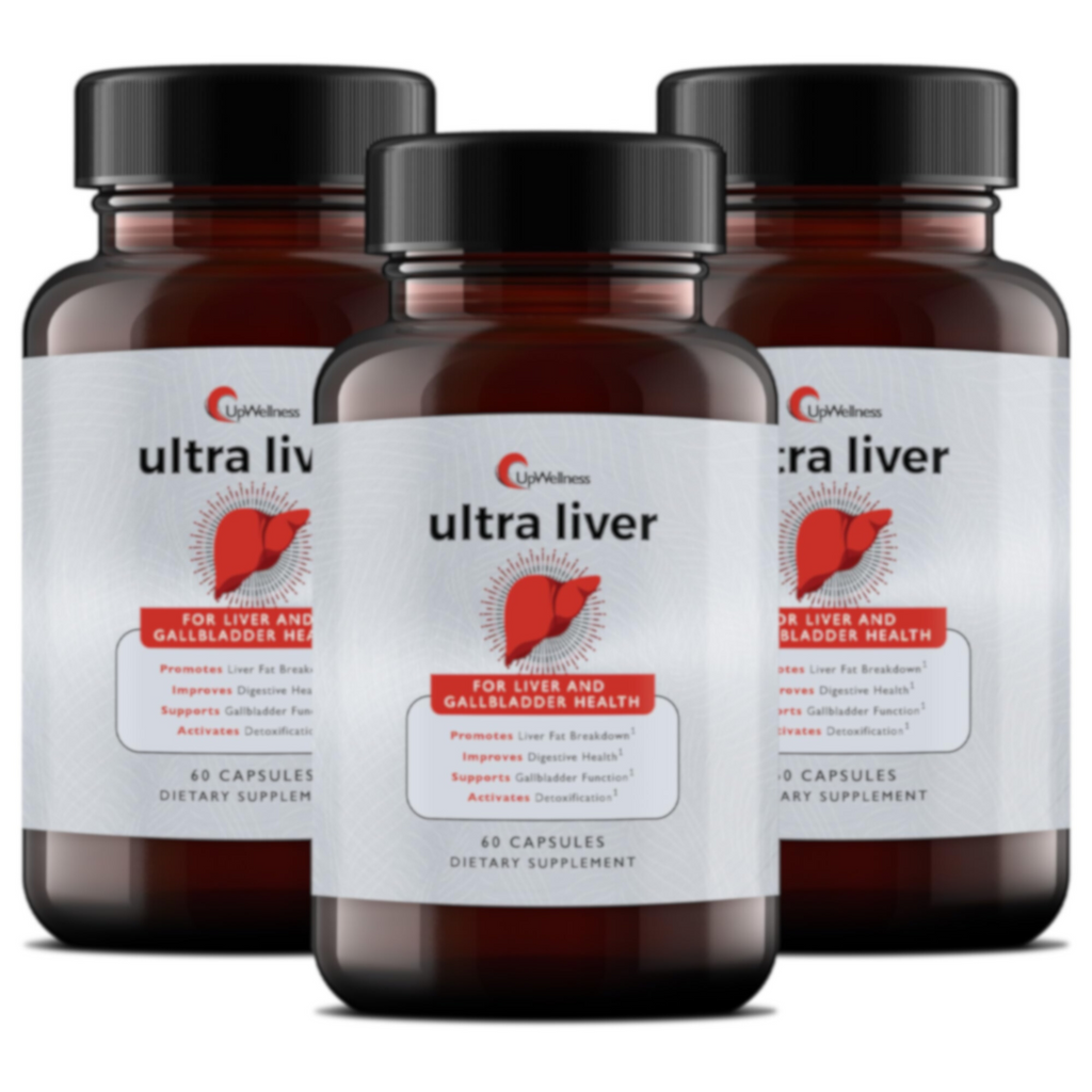 UpWellness Ultra Liver Support Supplement, 60 Capsules