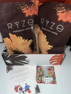 RYZE Mushroom Coffee | 6 Adaptogenic Mushrooms | USDA Organic | Instant Coffee | MCT Oil | USA Grown | Better Energy, Focus, Digestion, Immunity | Cordyceps, Lion’s Mane, Turkey Tail | 30 servings - Jia Sales